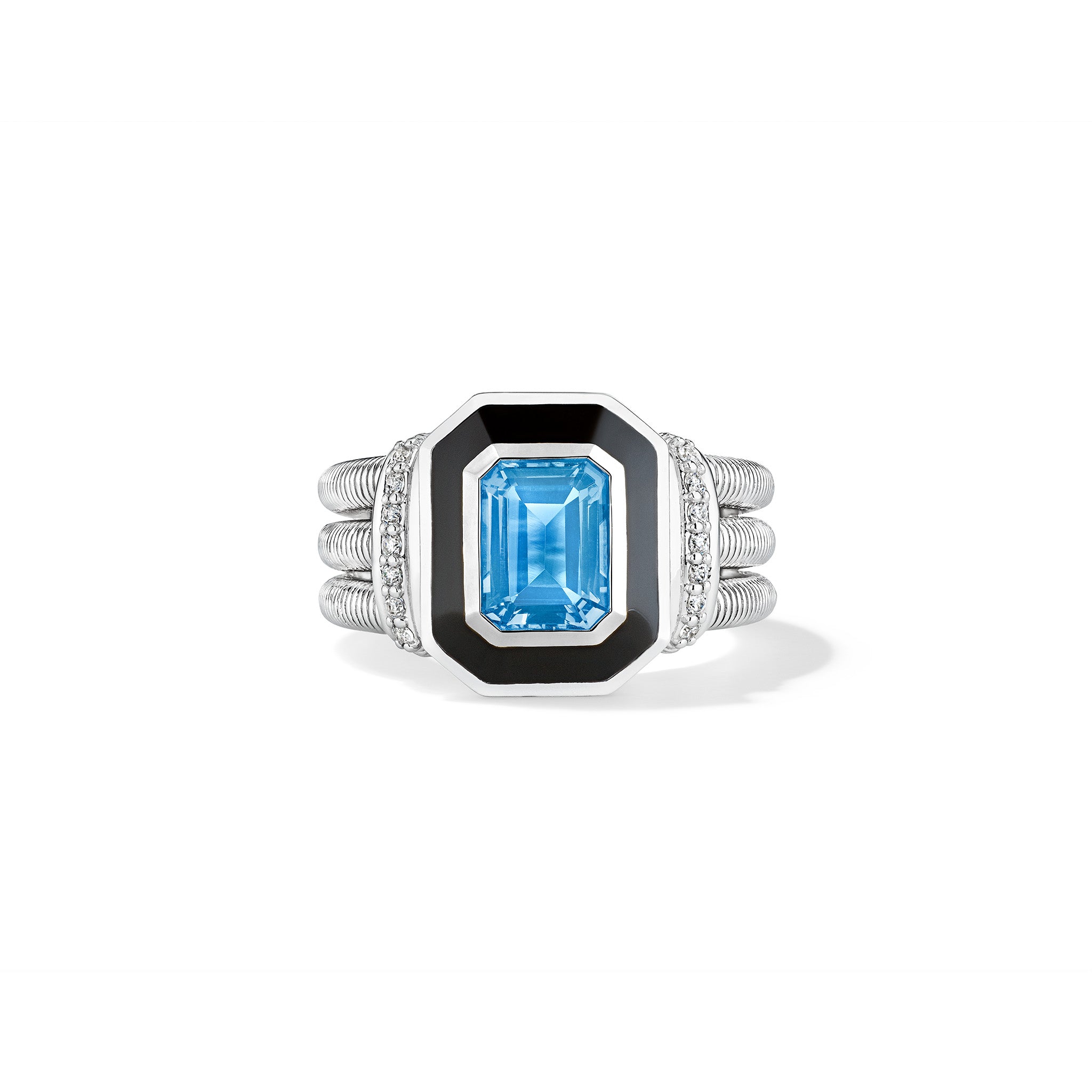 Judith ripka deals blue topaz ring