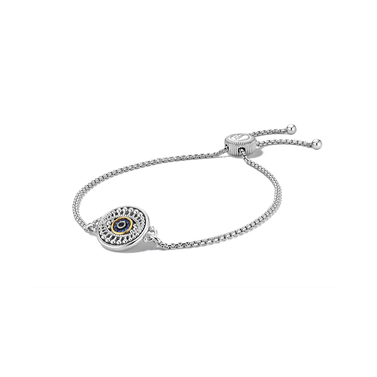 Judith Ripka | Odyssey Friendship Bracelet with Enamel and Blue Sapphire