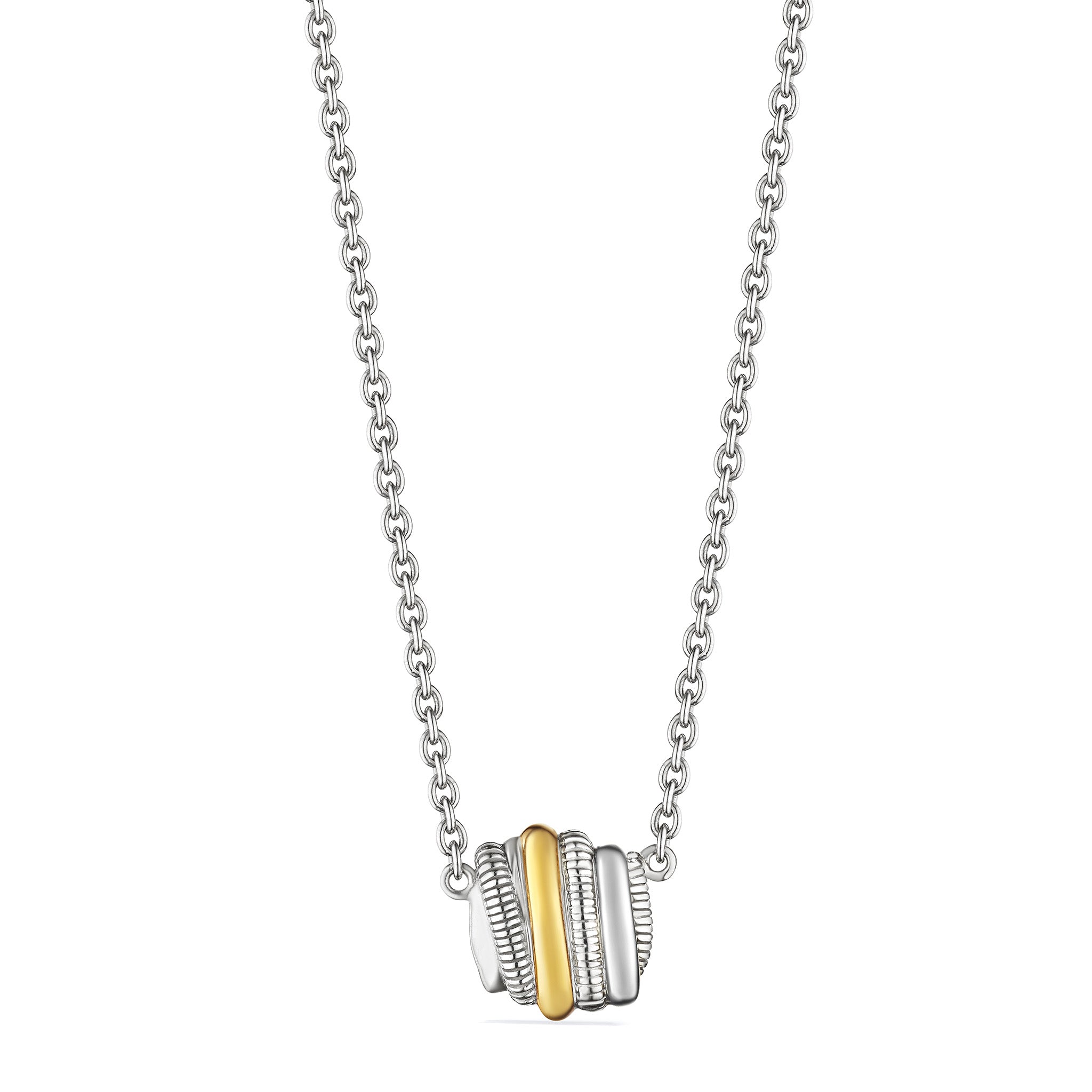 Eternity Highway Necklace with 18K Gold