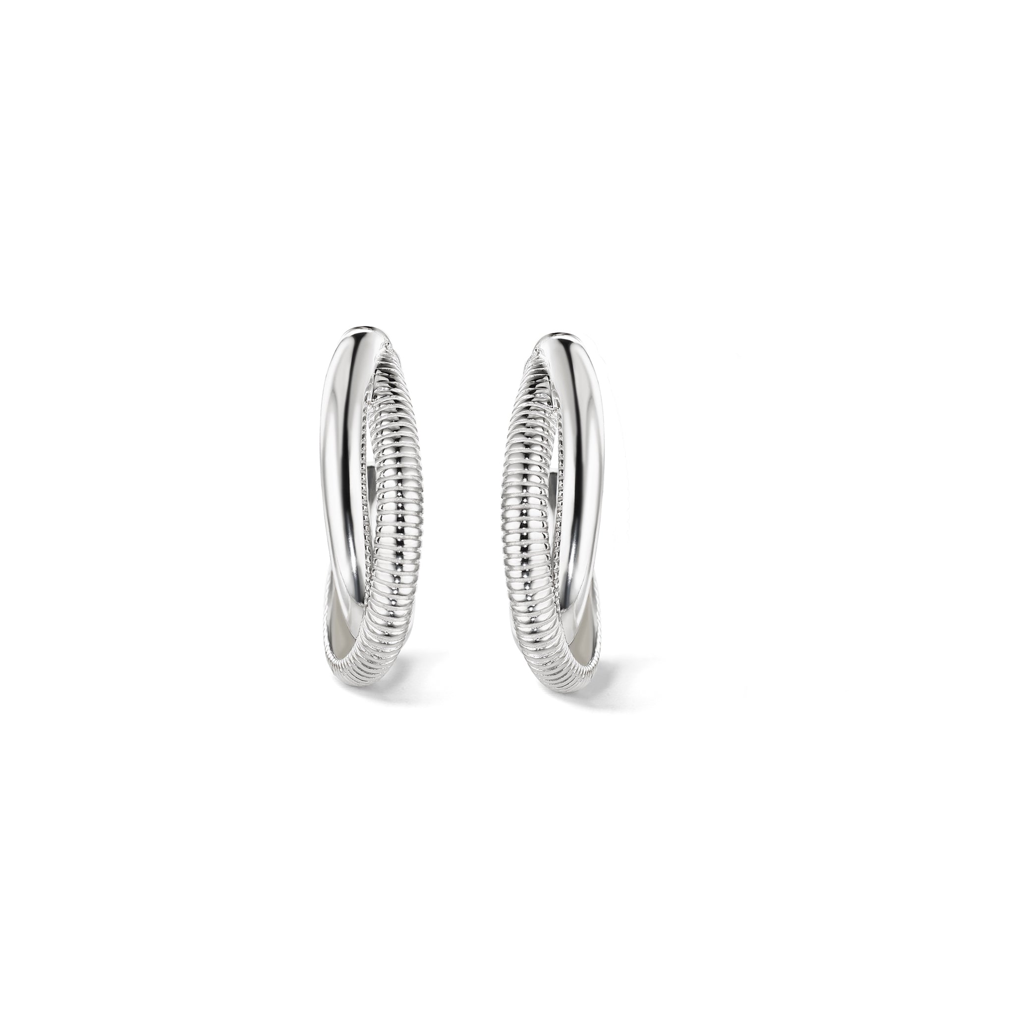 Judith ripka deals hoop earrings